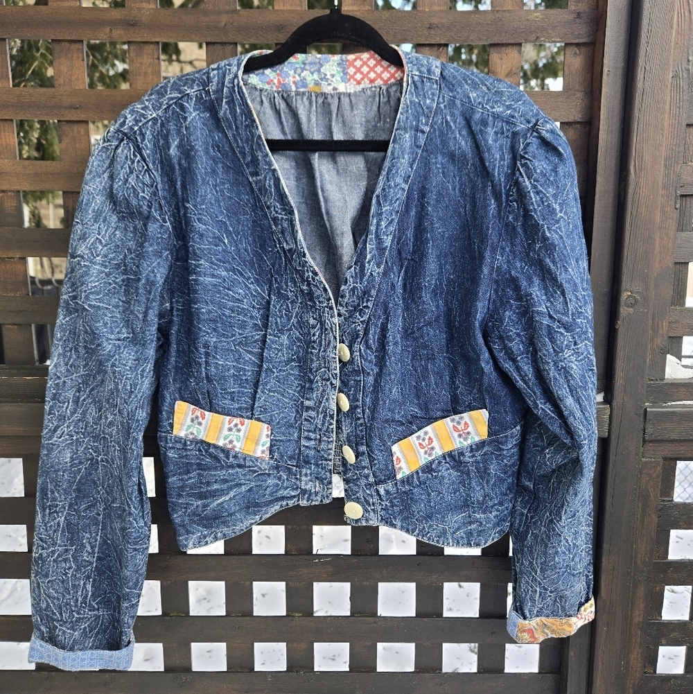 Vintage Crop Jacket